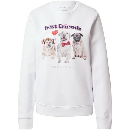 EINSTEIN & NEWTON Sweater majica 'Klara Geist' miks boja / bijela