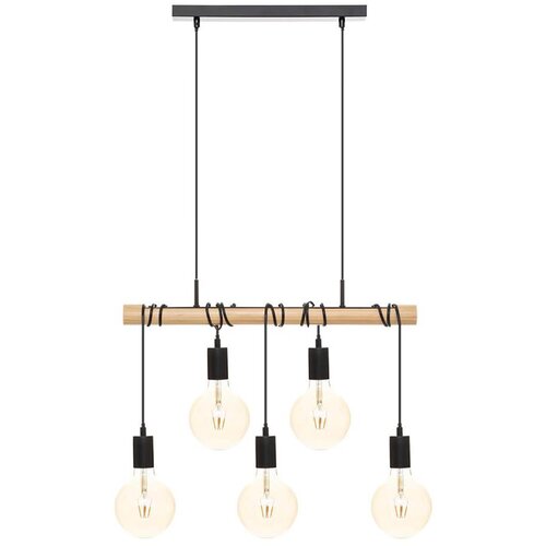 Atmosphera visilica na sajli JAKE 5xE27/40W/230V borovina Cene