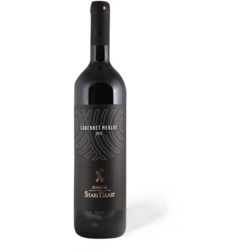 Stari Hrast Crno vino Cabernet Merlot 0,75l Cene