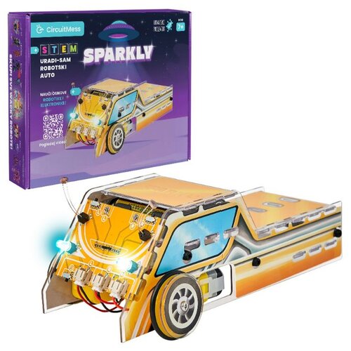 CIRCUITMES STEM dječje igračke Sparkly robotski auto 4510 Slike