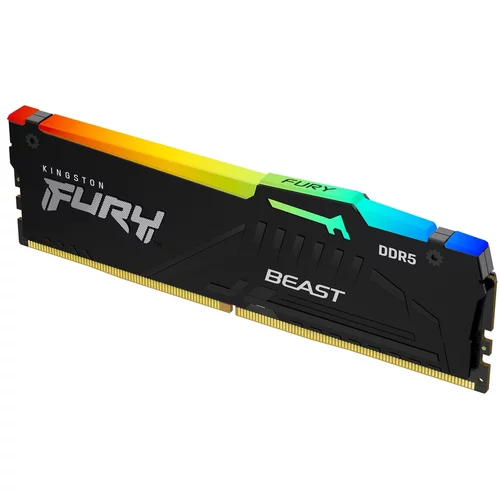 Kingston RAM memorija 16GB 5600MHz, FURY Beast DDR5 RGBID: EK000490507