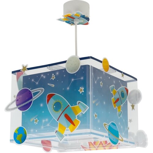 Dalber 63352 - Dečiji luster ROCKET 1xE27/15W/230V Slike