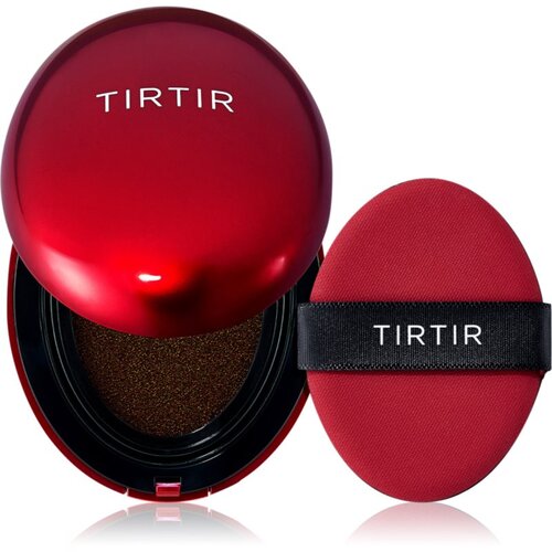 TIRTIR Mask Fit Red Cushion Mini dolgoobstojni tekoči puder v gobici odtenek 55N Espresso 4.5 g Slike