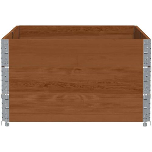 VidaXL Vrtna sadilica smeđa 150x100 cm od borovine Slike