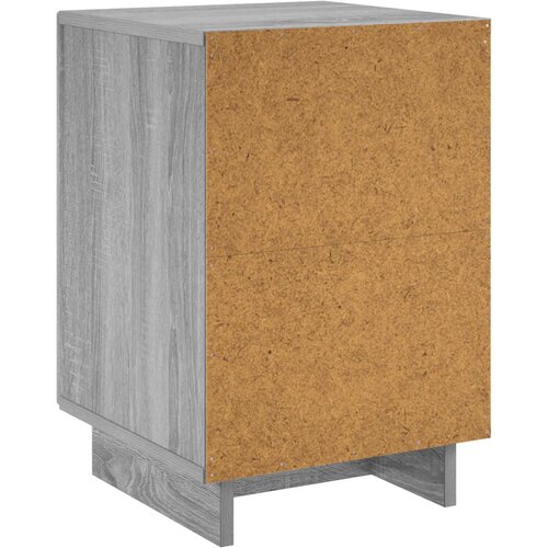  Noćni ormar 2 pcs Siva Sonoma 33,5 x 34,5 x 50 cm Slike