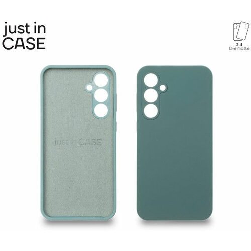 Just_in_Case 2u1 Extra case MIX PLUS paket maski za telefon Samsung S23 FE ZELENI Slike