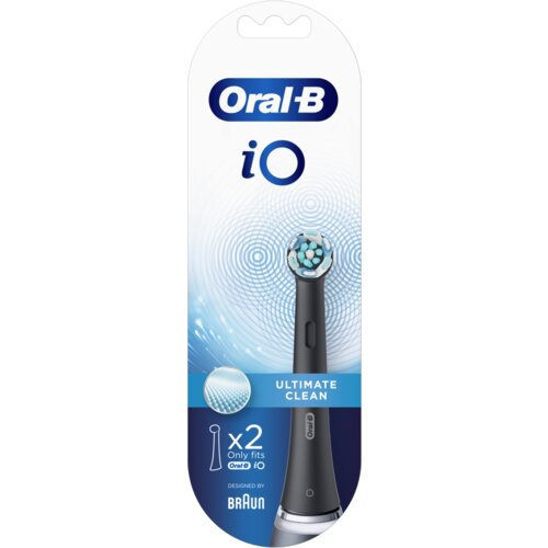 Oral-b iO Ultimate Clean Black nastavak za električnu četkicu, 2 komada Cene