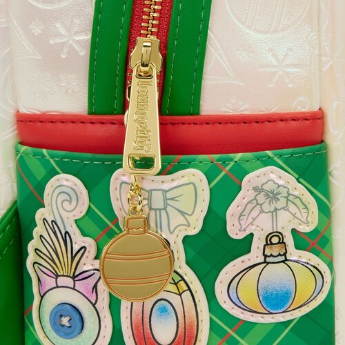 Disney Stitch Disney Loungefly ruksak Holiday Stitch 26 cm Slike