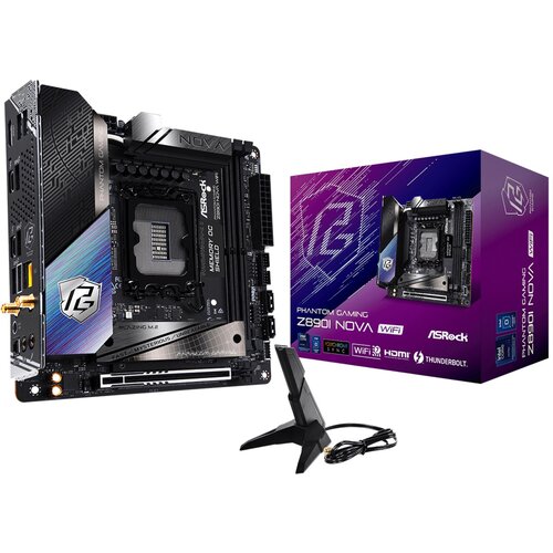 AsRock Phantom Gaming Z890I Nova WiFi motherboard Slike