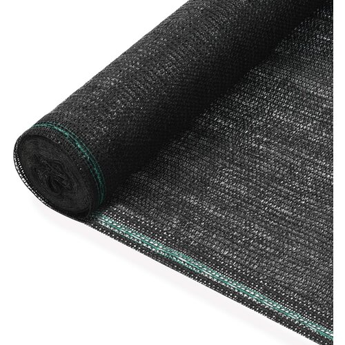 vidaXL Teniski zaslon HDPE 1,4 x 25 m crni Cijene