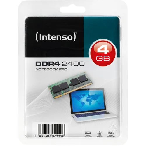  (Intenso) Memorija DDR4 SO-DIMM 4GB@2400MHz,...