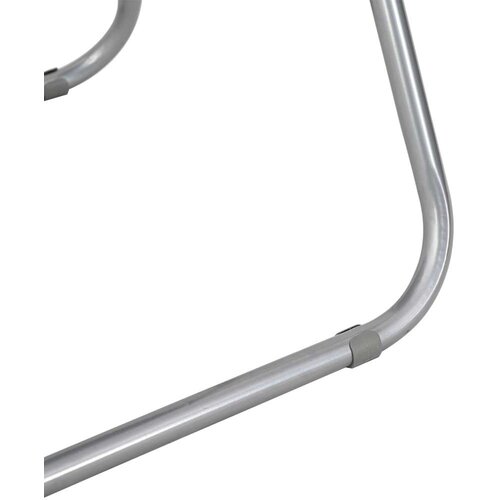  Sklopiva stolica 2 pcs Crna i Siva 48 x 43 5 x 81 cm Lažna koža - Crna i siva 2 Slike