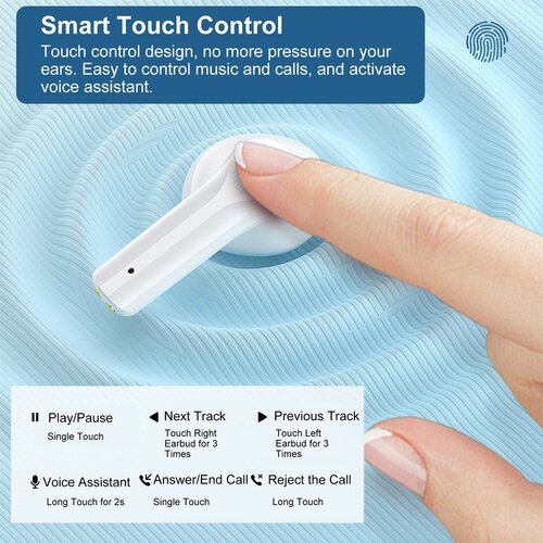 Lenovo Bluetooth slu&amp;scaron;alice thinkplus Earbuds XT95 Pro crne Slike