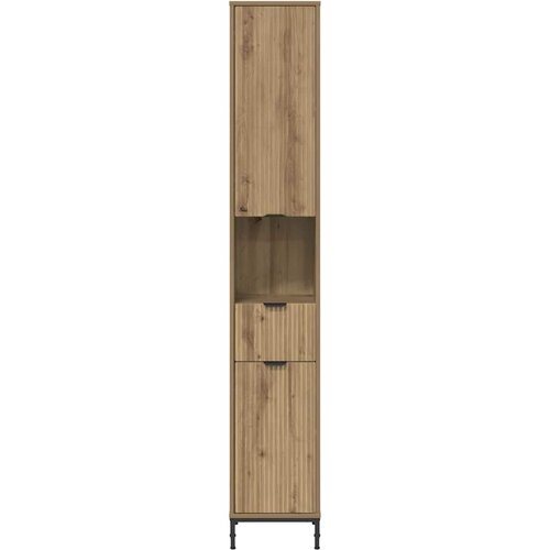  Kupaonski ormar s ladicama Umjetnički hrast 31,5 x 33 x 190 cm Slike