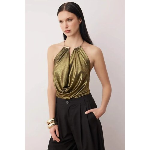 TRENDYOLMILLA ženska bluza Tpraw26Bz00062, smeđa Cene