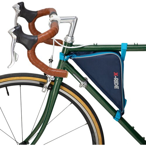 Semiline Unisex's Bicycle Frame Bag A3014-2 Navy Blue Slike