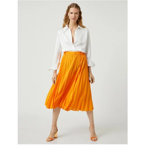 Koton Skirt - Orange - Maxi