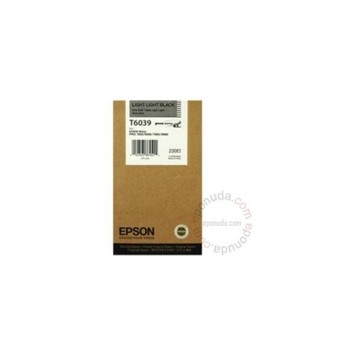 Epson T6039 light-light-crni ketridž Slike