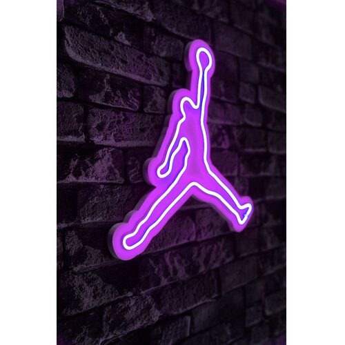 Wallity Basketball - Pink Pink Decorative Plastic Led Lighting Cene