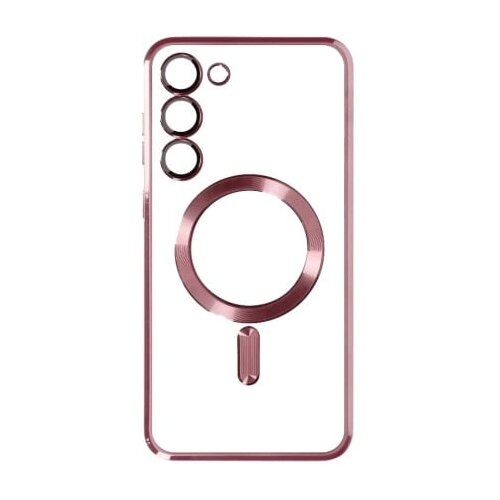Silikonska futrola Magsafe Samsung A56 ROZE Slike