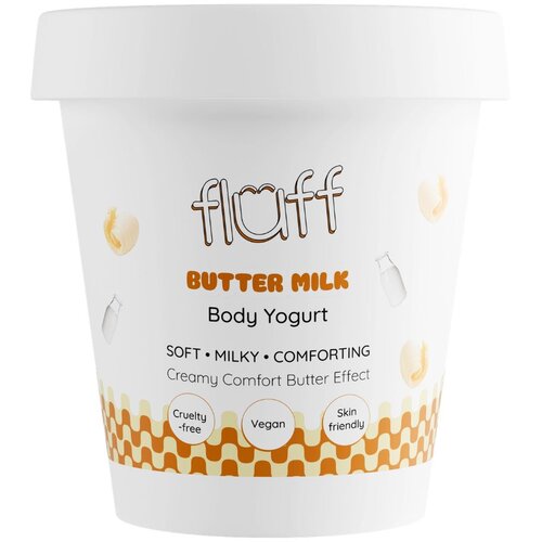 Fluff jogurt za telo Butter Milk 180 ml Slike
