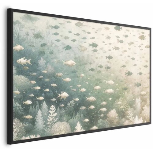  Plakat - Marine World 42x29.7 Crni okvir Cijene