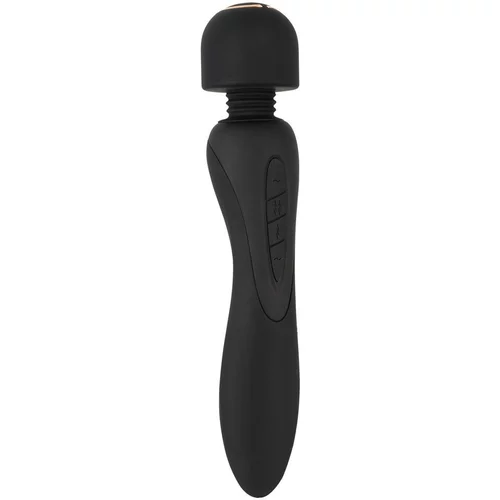 XouXou - Električni masažni vibrator na baterije (črn)