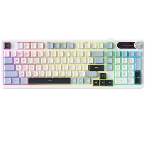 INF 98-tipkna: triodna tipkovnica z RGB legendami in PBT gumbi, (5000310596) Cene
