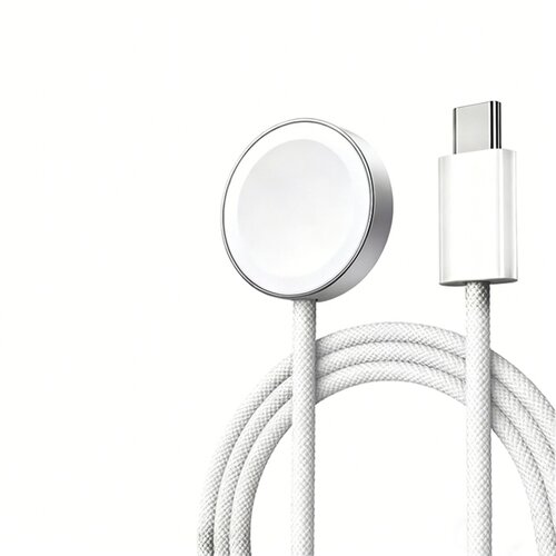 INF Polnilni kabel za Apple Watch USB-A, pleten aluminij, 100cm, (5000369087) Cene
