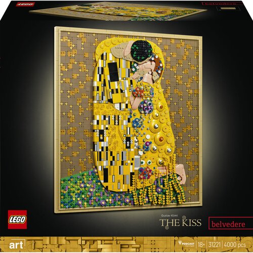 Lego Art - Gustav Klimt, Poljubac (31221) Slike