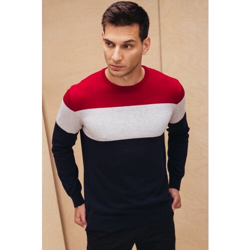Legendww muški pamučni džemperu tri boje 9285-7733-98 Slike