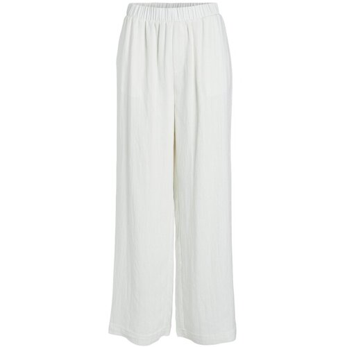Vila Hlače Daisy Pants HW - Birch Bela Slike