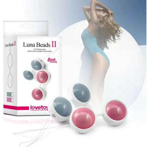 Lovetoy 2019 Vaginalne Kroglice Luna Beads Ii - Roza