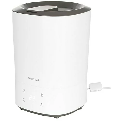 PROKLIMA ovlaživač zraka (bijele boje, 30 w, kapacitet spremnika za vodu: 5,5 l) + bauhaus jamstvo 5 godina na uređaje na električni ili motorni pogon