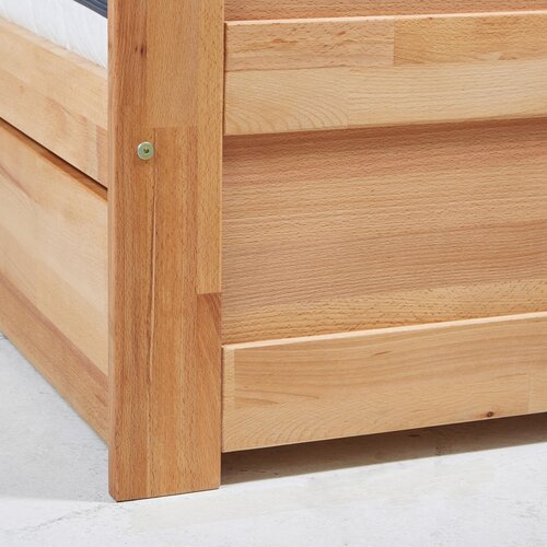 Livetastic RAZTEGLJIVA POSTELJA 90 cm x 200 cm , barve bukve Slike
