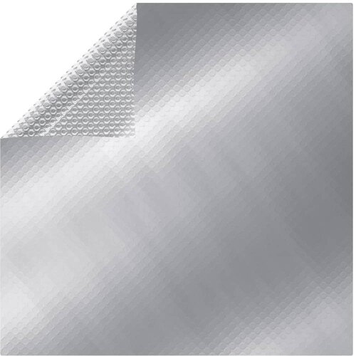 vidaXL Pravokotno pokrivalo za bazen 600x400 cm PE srebrno Cene