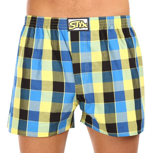 STYX Men's shorts classic rubber oversize multicolor