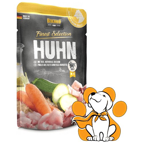 Belcando finest Selection Chicken 300g, Vlažna Hrana za Pse u Kesici od Piletine Slike