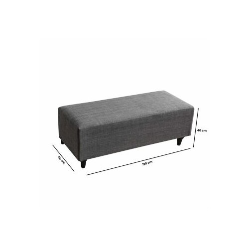 Atelier Del Sofa tabure flavia grey Slike