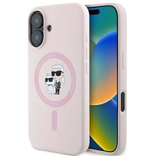 Karl Lagerfeld OVITEK KLHMP16SSCMKCRHP ZA MAGSAFE ZA IPHONE 16 6.1 SILIKON, (5000011257) Cene