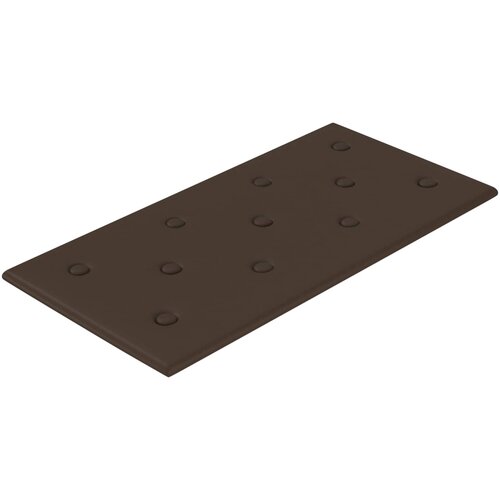  Zidna uzglavlja 12 pcs Smeđa 60 x 30 cm Lažna koža Slike