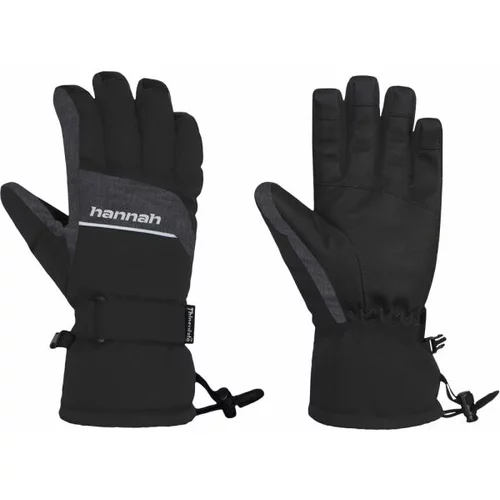 HANNAH RAFFY Muške skijaške rukavice, crna, veličina