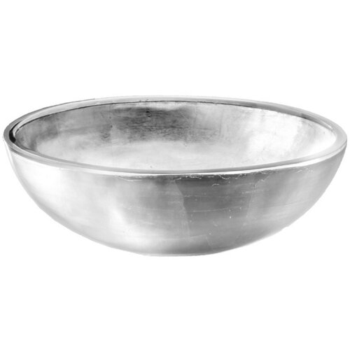  Nasadni okrugli umivaonik (Promjer: 41,5 cm, Srebrna boja) Cijene
