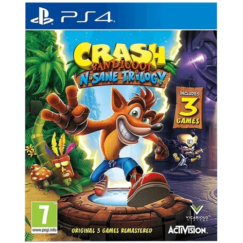 Sony Igra PlayStation 4: Crash Bandicoot N. Sane Trilogy 2.0