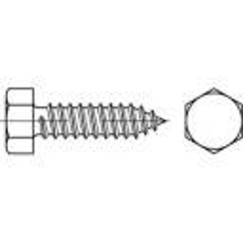 Toolcraft 1067970 vijci s &scaron;esterokutnom glavom za lim 3.5 mm 22 mm vanjski &scaron;esterokutni DIN 7976 nehrđajući čelik A2 1000 St. Cijene