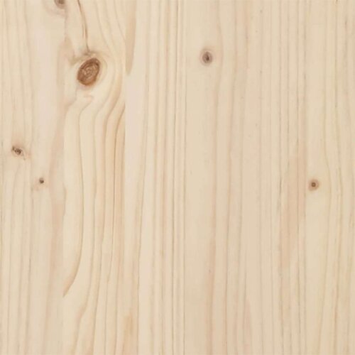vidaXL Posteljni okvir z vzglavjem 135x190 cm trdna borovina Cene