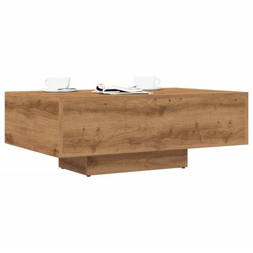 VidaXL Stolić kavu boja artisian hrast 85x55x31 cm konstruirano drvo Slike