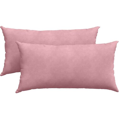  Jastučići za sofu 2 pcs Ružičasta 80 x 40 cm Kordura tekstil Slike