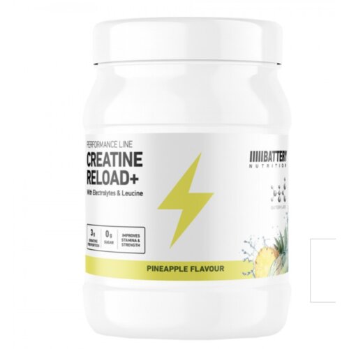 Battery Kreatin Reload+, 500g, Ananas Slike