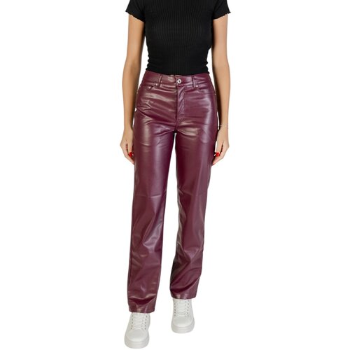 Only ONLSADIE FAUX LEATHER PANTS CC OTW 15349078 Slike